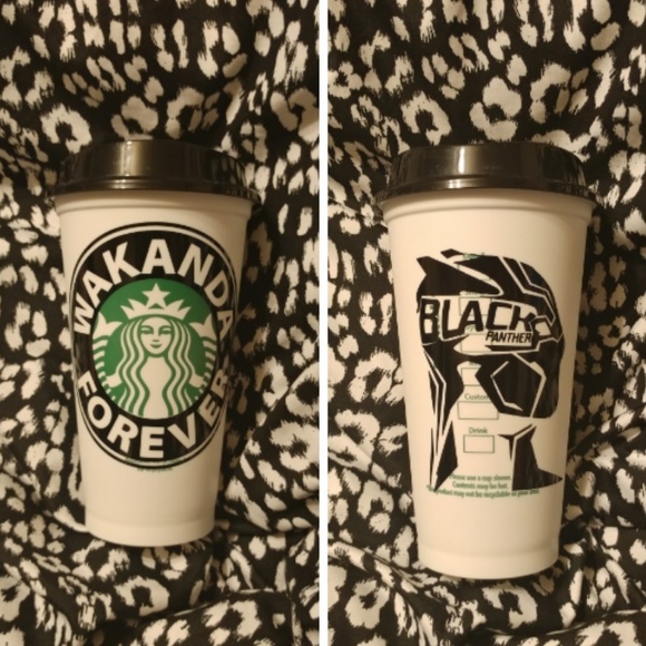 Custom Black Panther cup - Picture 1 of 5